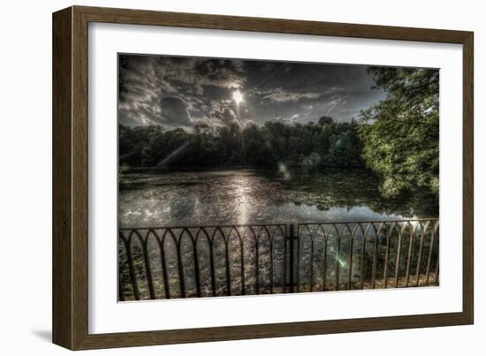 Haunted Exterior of Building-Nathan Wright-Framed Photographic Print