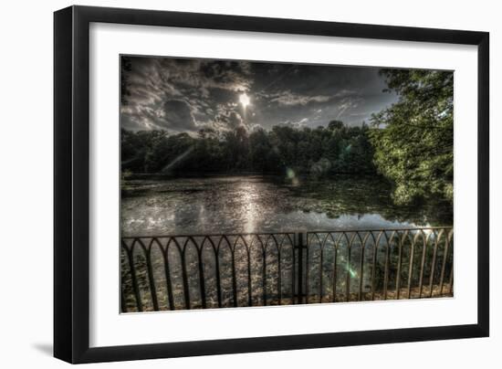 Haunted Exterior of Building-Nathan Wright-Framed Photographic Print