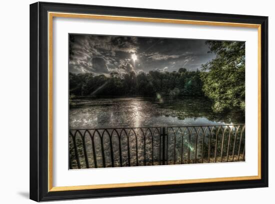 Haunted Exterior of Building-Nathan Wright-Framed Photographic Print