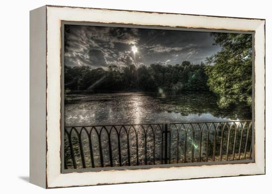 Haunted Exterior of Building-Nathan Wright-Framed Premier Image Canvas