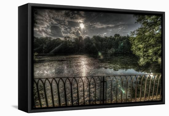 Haunted Exterior of Building-Nathan Wright-Framed Premier Image Canvas