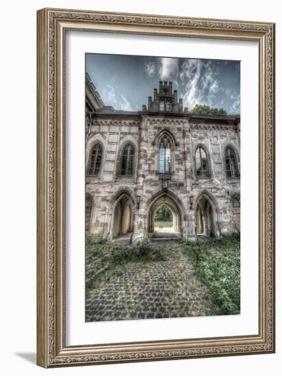 Haunted Exterior of Building-Nathan Wright-Framed Photographic Print