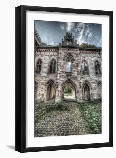 Haunted Exterior of Building-Nathan Wright-Framed Photographic Print