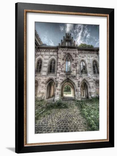 Haunted Exterior of Building-Nathan Wright-Framed Photographic Print