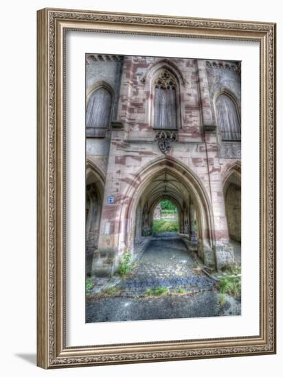 Haunted Exterior of Building-Nathan Wright-Framed Photographic Print