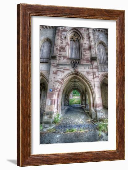 Haunted Exterior of Building-Nathan Wright-Framed Photographic Print