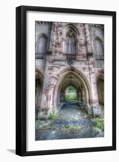 Haunted Exterior of Building-Nathan Wright-Framed Photographic Print