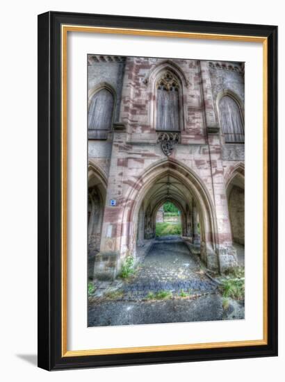 Haunted Exterior of Building-Nathan Wright-Framed Photographic Print