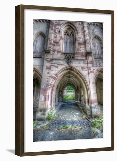 Haunted Exterior of Building-Nathan Wright-Framed Photographic Print