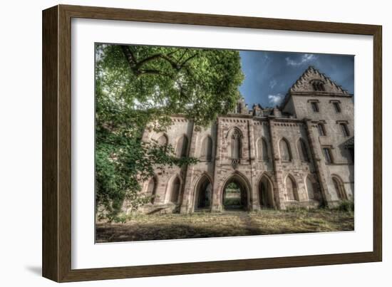 Haunted Exterior of Building-Nathan Wright-Framed Photographic Print