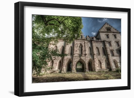 Haunted Exterior of Building-Nathan Wright-Framed Photographic Print