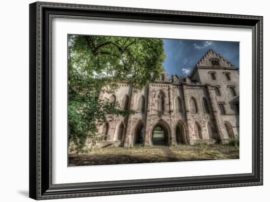 Haunted Exterior of Building-Nathan Wright-Framed Photographic Print