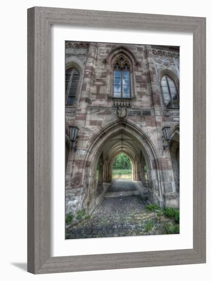 Haunted Exterior of Building-Nathan Wright-Framed Photographic Print