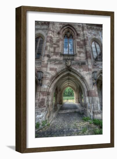 Haunted Exterior of Building-Nathan Wright-Framed Photographic Print