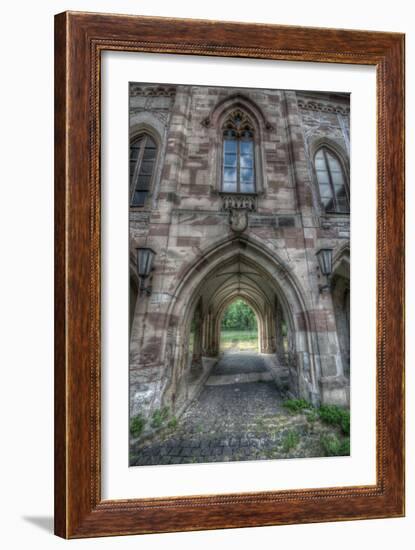 Haunted Exterior of Building-Nathan Wright-Framed Photographic Print