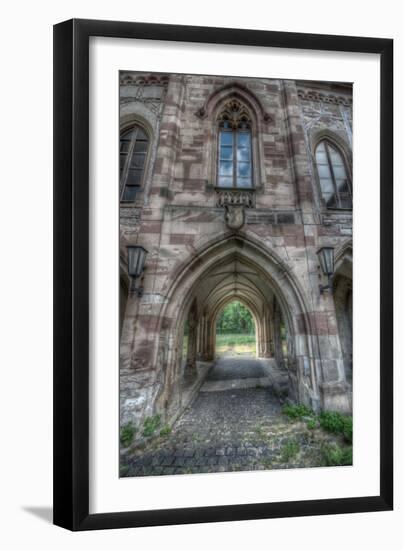 Haunted Exterior of Building-Nathan Wright-Framed Photographic Print