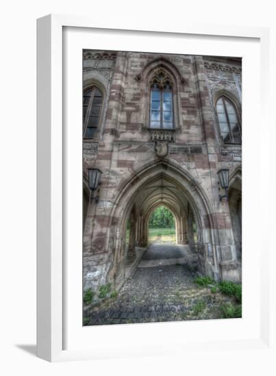 Haunted Exterior of Building-Nathan Wright-Framed Photographic Print