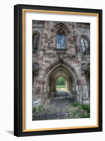 Haunted Exterior of Building-Nathan Wright-Framed Photographic Print