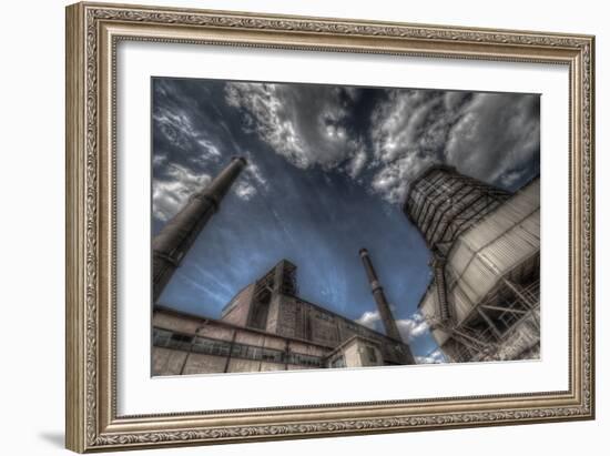 Haunted Exterior of Building-Nathan Wright-Framed Photographic Print