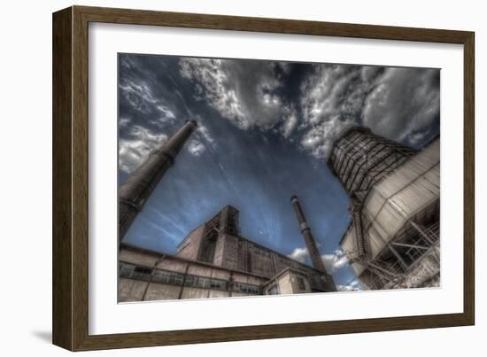 Haunted Exterior of Building-Nathan Wright-Framed Photographic Print