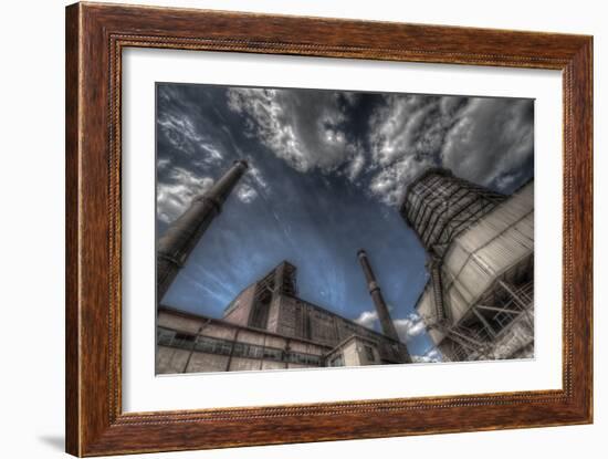 Haunted Exterior of Building-Nathan Wright-Framed Photographic Print