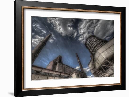 Haunted Exterior of Building-Nathan Wright-Framed Photographic Print