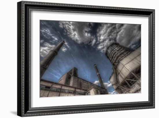 Haunted Exterior of Building-Nathan Wright-Framed Photographic Print