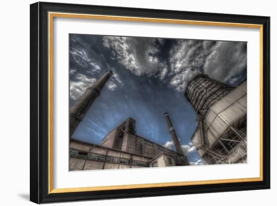 Haunted Exterior of Building-Nathan Wright-Framed Photographic Print