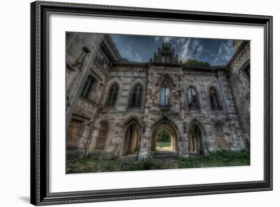 Haunted Exterior of Building-Nathan Wright-Framed Photographic Print