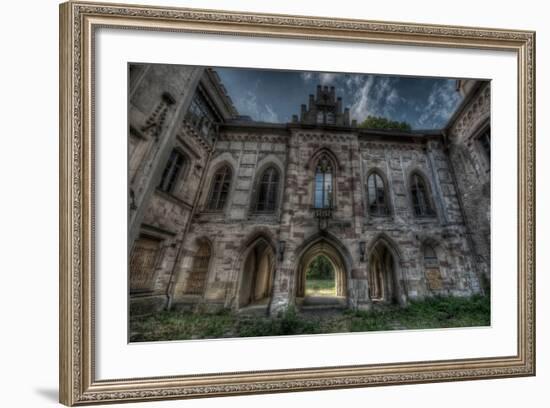 Haunted Exterior of Building-Nathan Wright-Framed Photographic Print