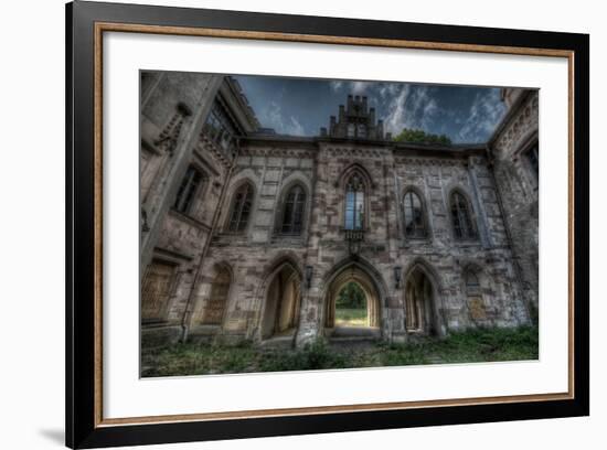 Haunted Exterior of Building-Nathan Wright-Framed Photographic Print