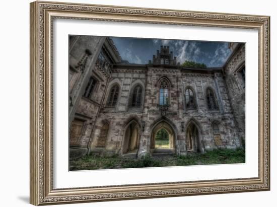 Haunted Exterior of Building-Nathan Wright-Framed Photographic Print