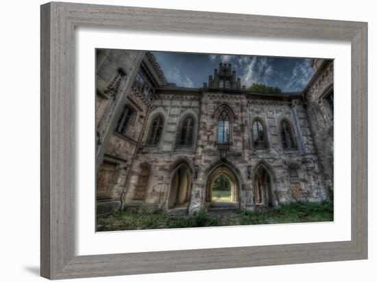 Haunted Exterior of Building-Nathan Wright-Framed Photographic Print