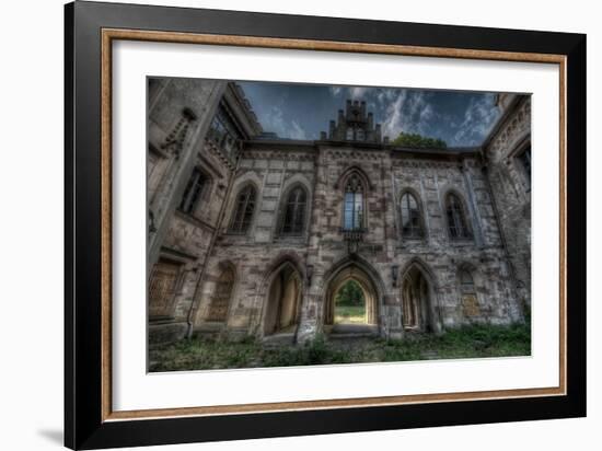 Haunted Exterior of Building-Nathan Wright-Framed Photographic Print