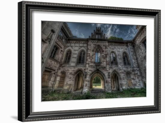 Haunted Exterior of Building-Nathan Wright-Framed Photographic Print