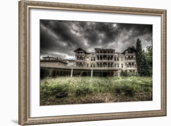 Haunted Exterior of Building-Nathan Wright-Framed Photographic Print