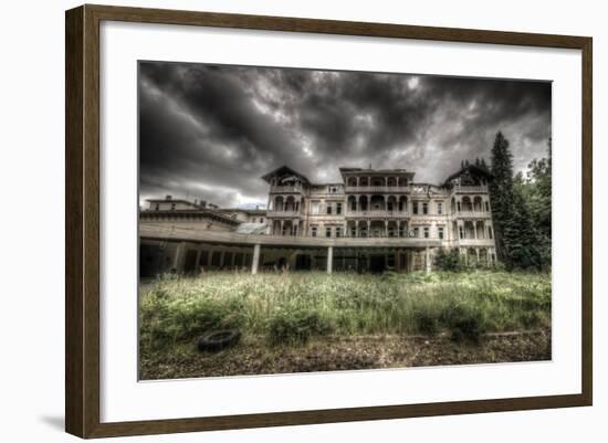 Haunted Exterior of Building-Nathan Wright-Framed Photographic Print