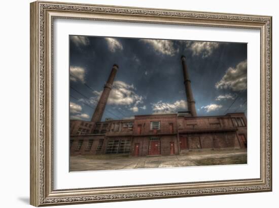 Haunted Exterior of Building-Nathan Wright-Framed Photographic Print