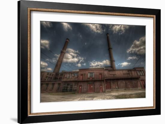 Haunted Exterior of Building-Nathan Wright-Framed Photographic Print