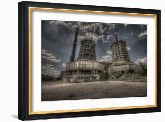 Haunted Exterior of Building-Nathan Wright-Framed Photographic Print