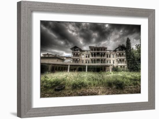 Haunted Exterior of Building-Nathan Wright-Framed Photographic Print