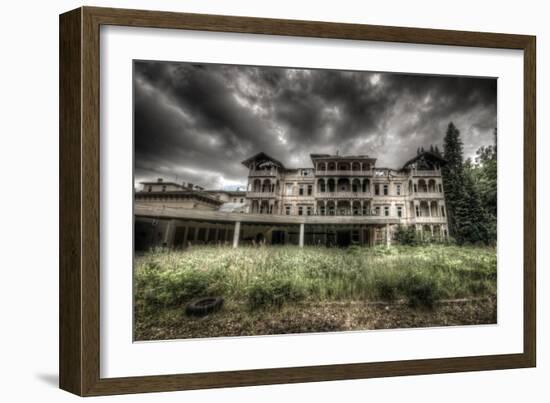 Haunted Exterior of Building-Nathan Wright-Framed Photographic Print