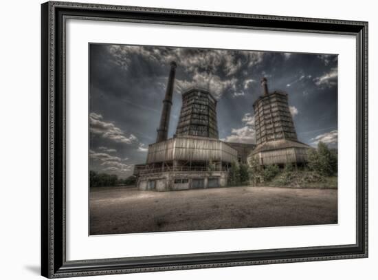 Haunted Exterior of Building-Nathan Wright-Framed Photographic Print