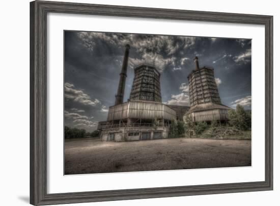 Haunted Exterior of Building-Nathan Wright-Framed Photographic Print