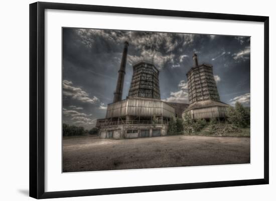 Haunted Exterior of Building-Nathan Wright-Framed Photographic Print