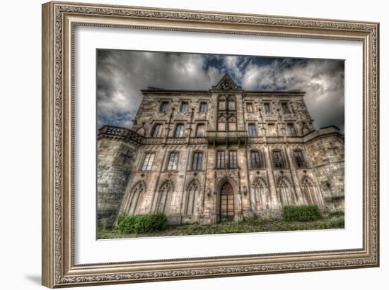 Haunted Exterior of Building-Nathan Wright-Framed Photographic Print