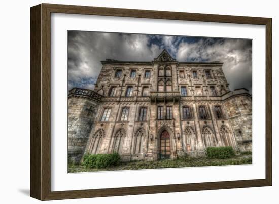 Haunted Exterior of Building-Nathan Wright-Framed Photographic Print