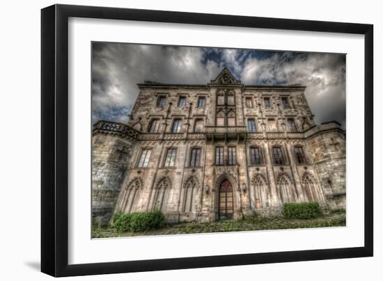 Haunted Exterior of Building-Nathan Wright-Framed Photographic Print