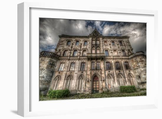 Haunted Exterior of Building-Nathan Wright-Framed Photographic Print