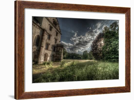 Haunted Exterior of Building-Nathan Wright-Framed Photographic Print